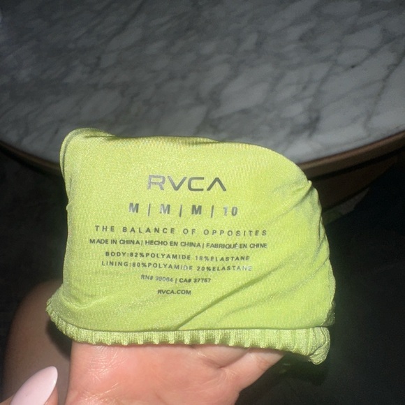 Olive Ribbed Bikini Set - Picture 3 of 3